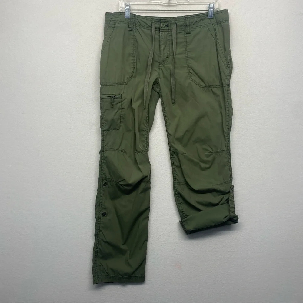 Eddie Bauer Olive Green Utility Cargo Pants